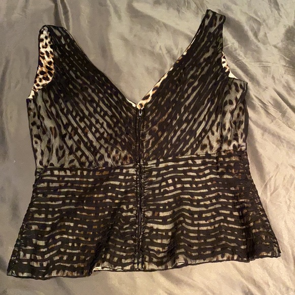 Silk evening blouse - Picture 2 of 2